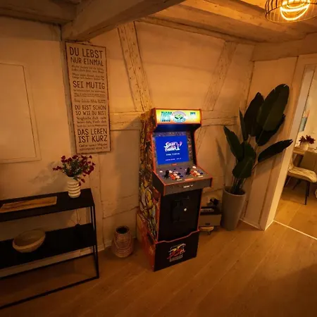 Apartamento Gartenwohnung-terrasse-3 Schlafzimmer-85zolltv-arcade Schwabach