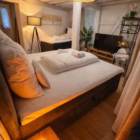 Apartamento Gartenwohnung-terrasse-3 Schlafzimmer-85zolltv-arcade Schwabach